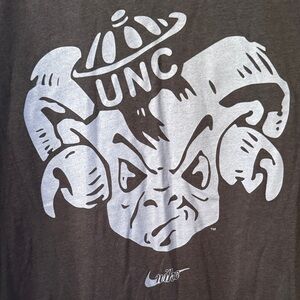 Nike Dark Blue UNC Bull Graphic Tee